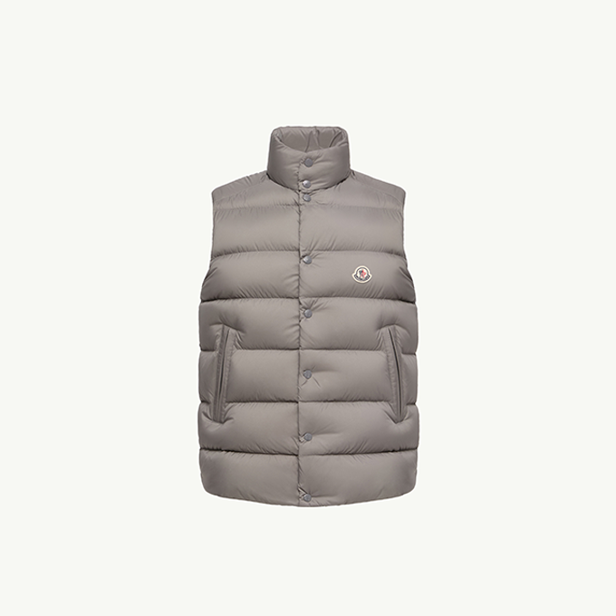 moncler tibb stand collar down vest